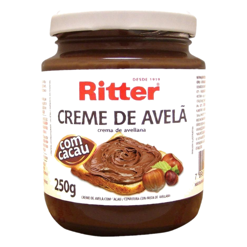 Crema Ritter Avellanas Con Cacao 250 G