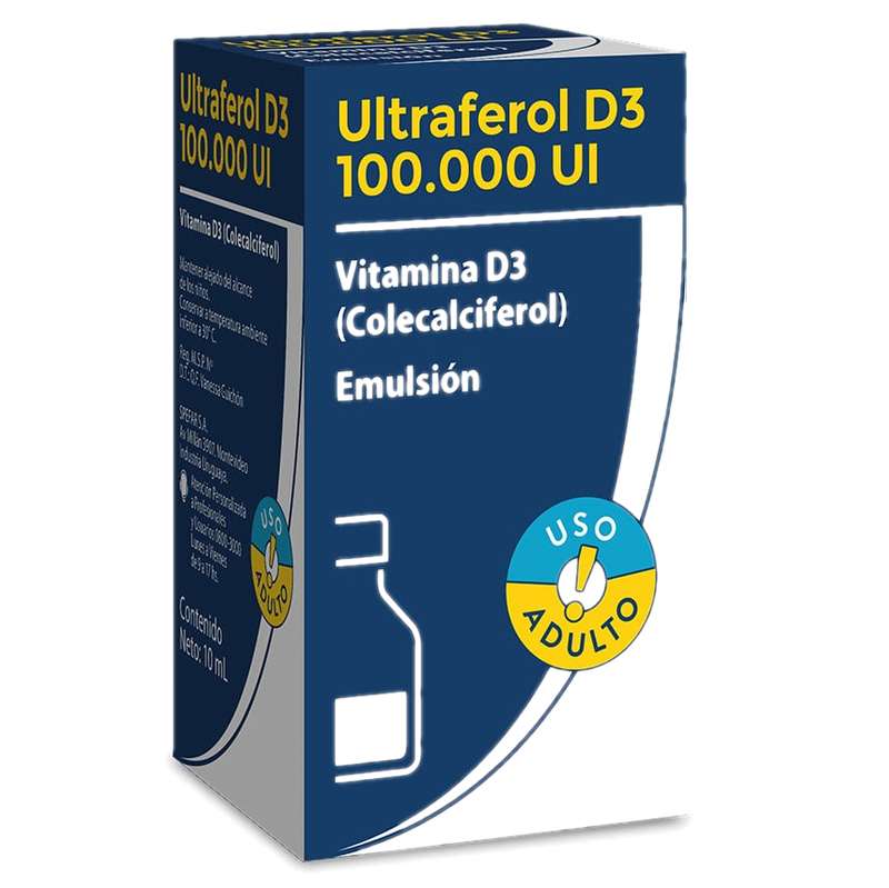 Ultraferol D3 100.000 Ui Emulsión 10 Ml