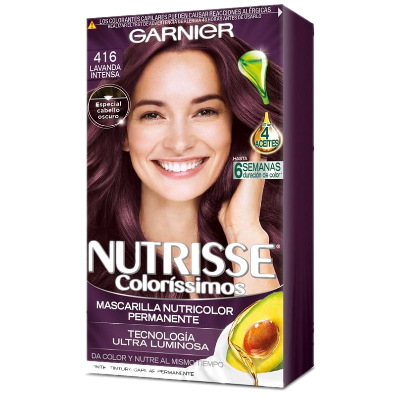 Coloración Nutrisse Colorissimo Lavanda 416