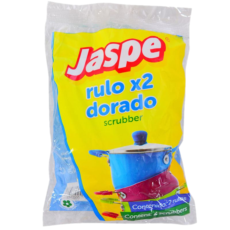 Esponja Rulo Bronce Jaspe 2 Unidades