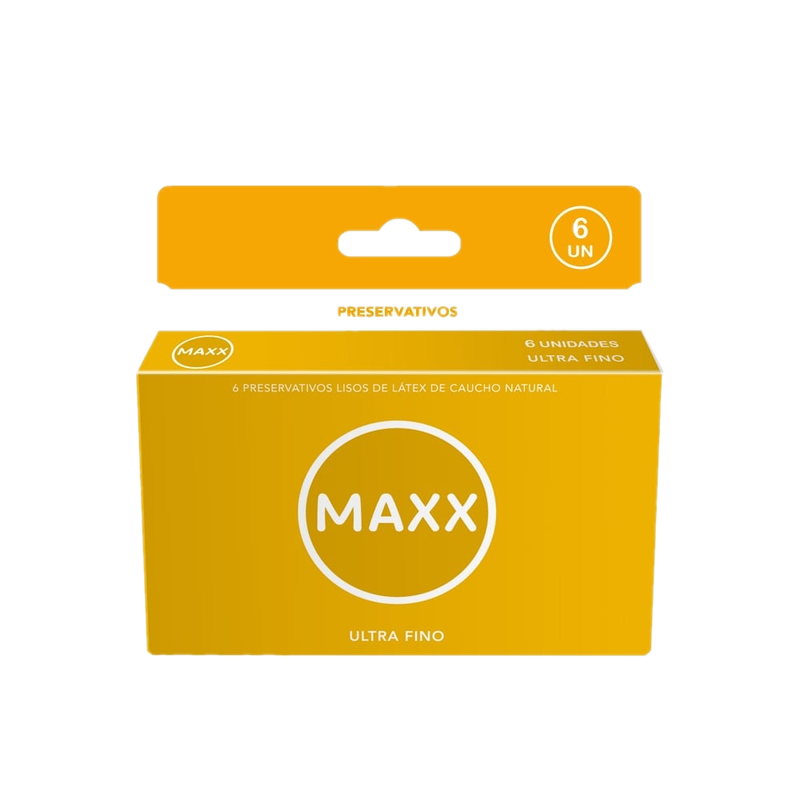 Preservativos Maxx Ultra Fino 6 Unidades