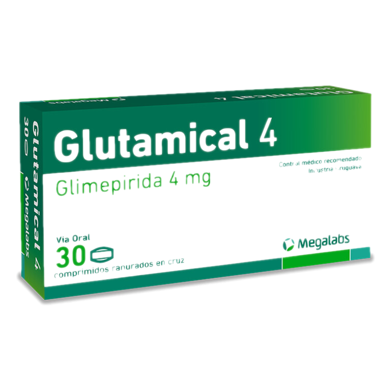 Glutamical 4 Mg X 30 Comprimidos