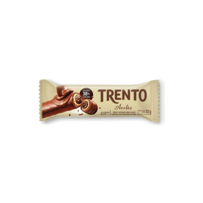 Chocolate Trento Barquillo Relleno Avellanas 26 G
