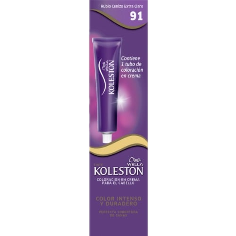 Tinta Koleston Single N°91 Rubio Cenizo Extra Claro