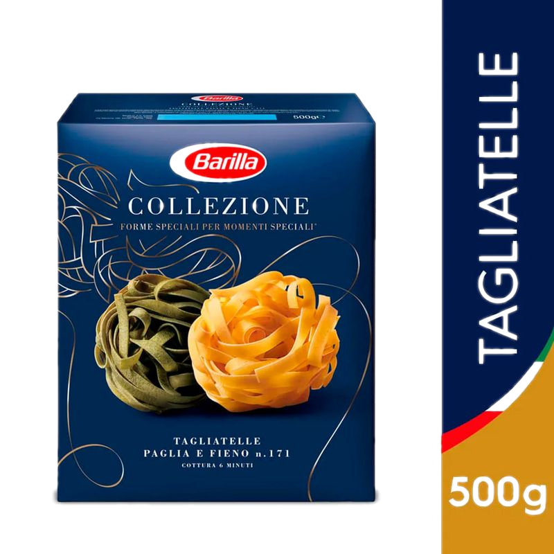 Fideos Tagliatelle Paglia E Fieno Barilla 500 G