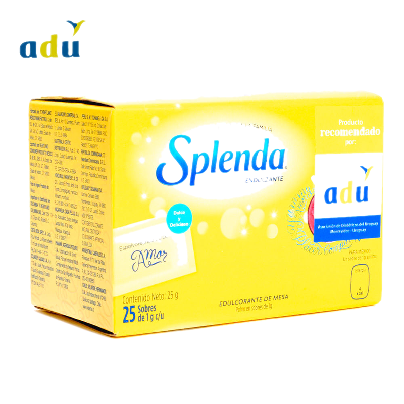 Edulcorante Splenda 25 Unidades