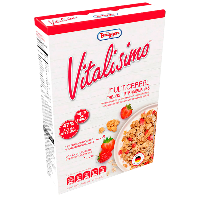 Multicereal Vitalisimo Bruggen Fresas 450 G