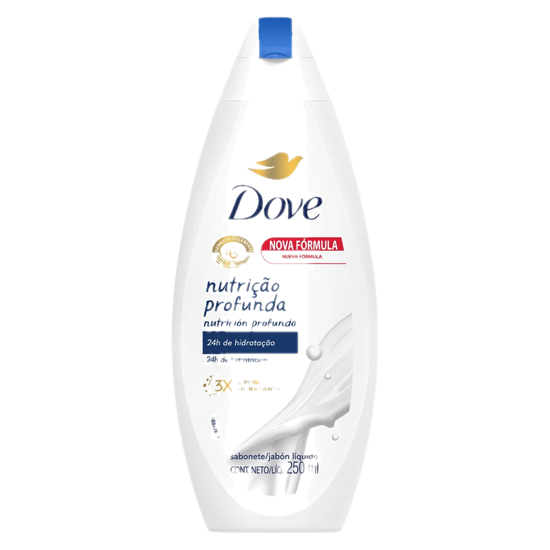 Jabón Líquido Dove Nutrición Profunda Corporal 250 Ml