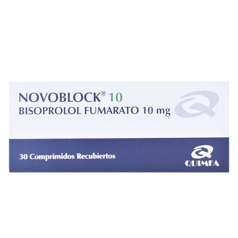 Novoblock 10 Mg 30 Comprimidos Recubiertos