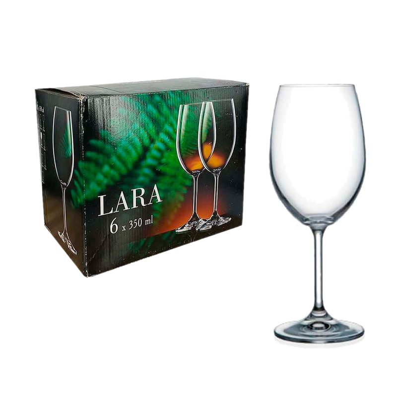 Set 6 Copas Martina Lara 350 Ml