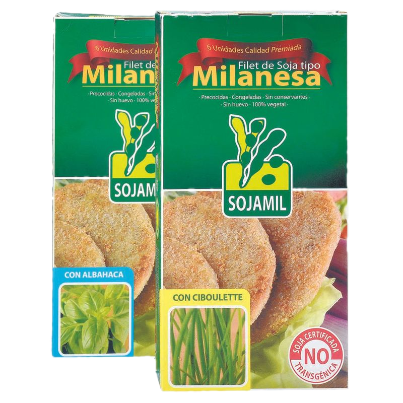Milanesas De Soja Ciboulette Sojamil 400 G