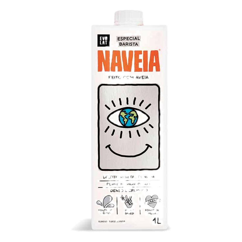 Bebida Vegetal De Avena Naveia Especial Barista 1 L