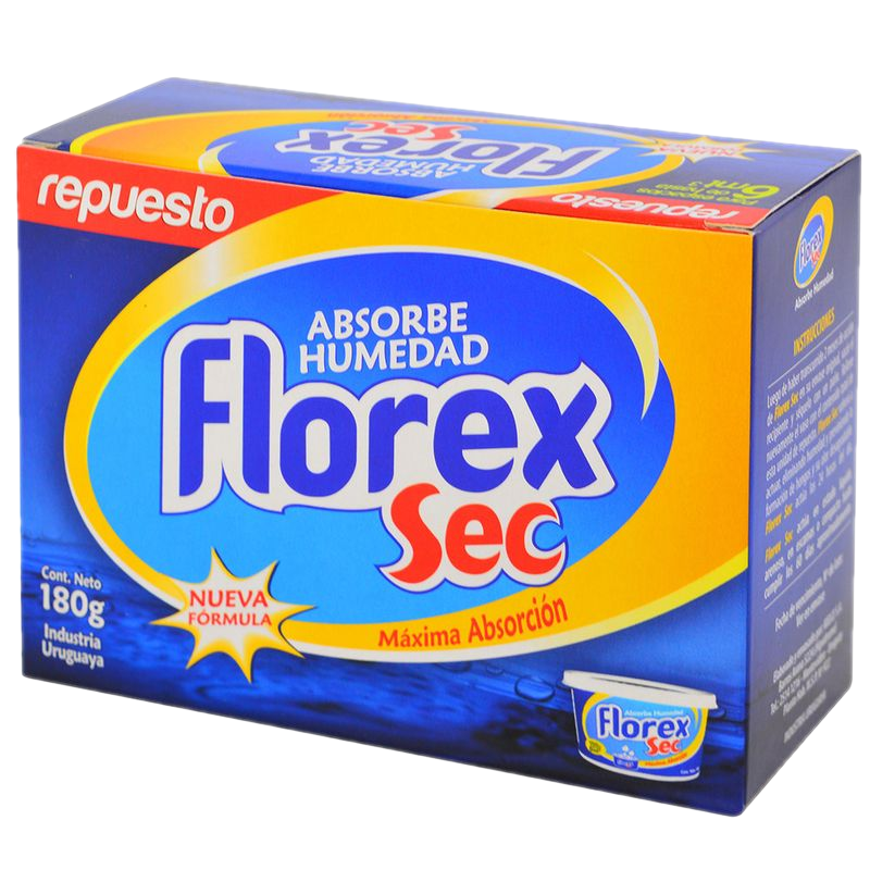 Absorbe Humedad Florex Repuesto Sec 180 G