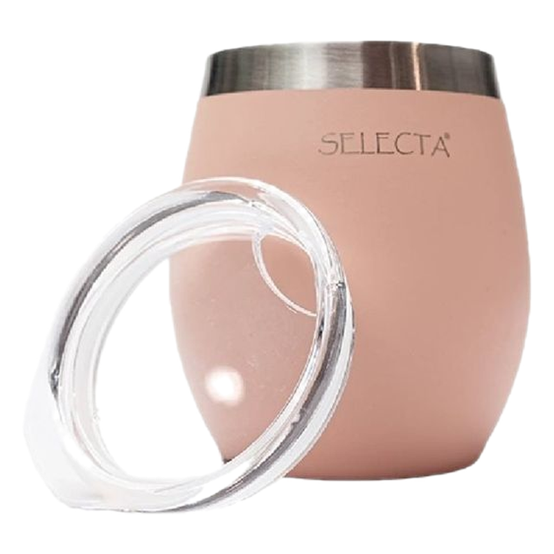 Mate Selecta Doble Pared Rosa 240 Ml