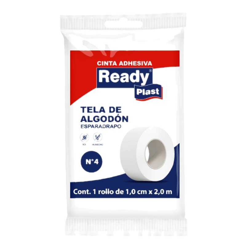 Cinta Leuco Ready Plast N°4 1 Cm 2 M