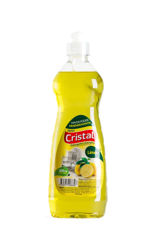 Cristal Detergente Liquido Limon 500 Ml