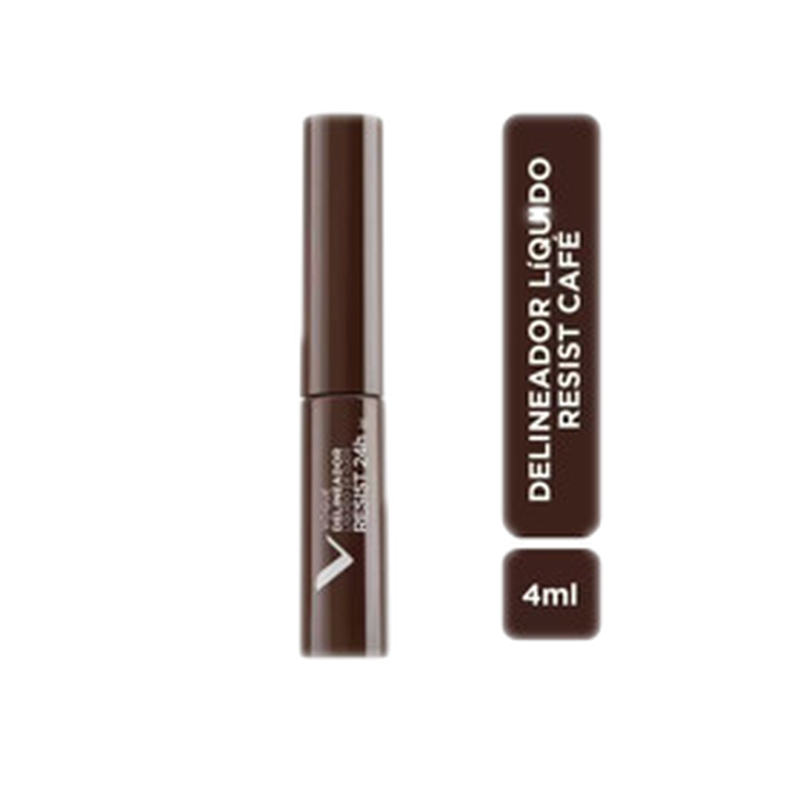 Vogue Delineador Liquido Resist Cafe [4 Ml]