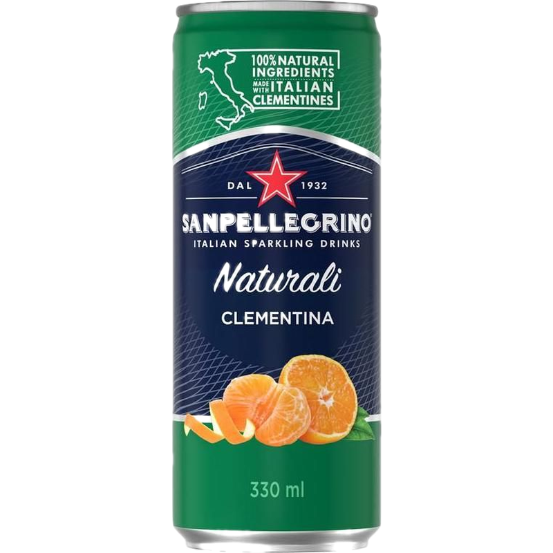 Agua Gasificada San Pellegrino Sabor A Clemencia 330 Ml