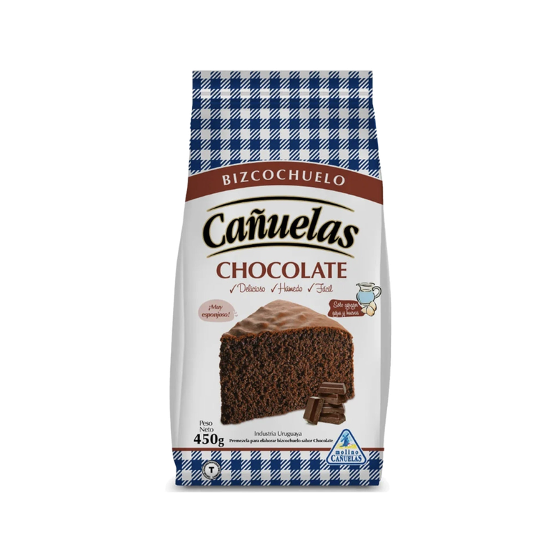 Premezcla Bizcochuelo Cañuelas 450 G Chocolate