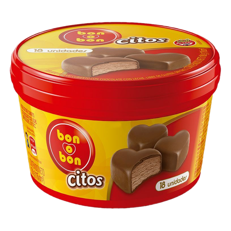 Helado Bomboncitos Bon O Bon 18 Unidades 180 G