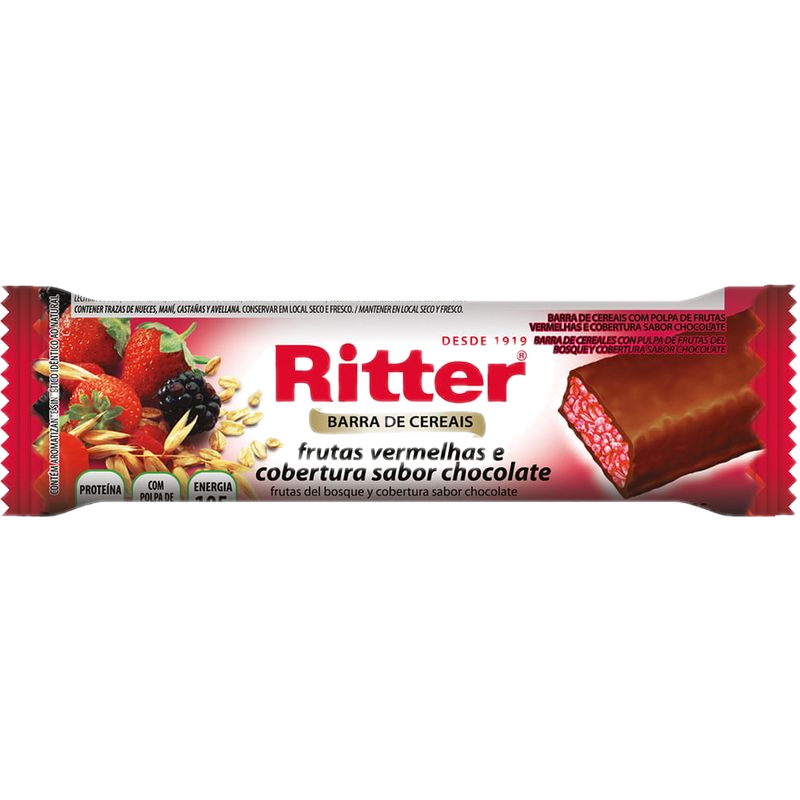 Barrita Cereal Ritter Frutos Del Bosque 25 G