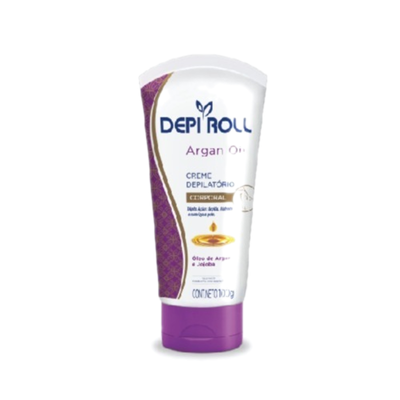 Crema Depilatoria Depi-roll Corporal Argán 100 G