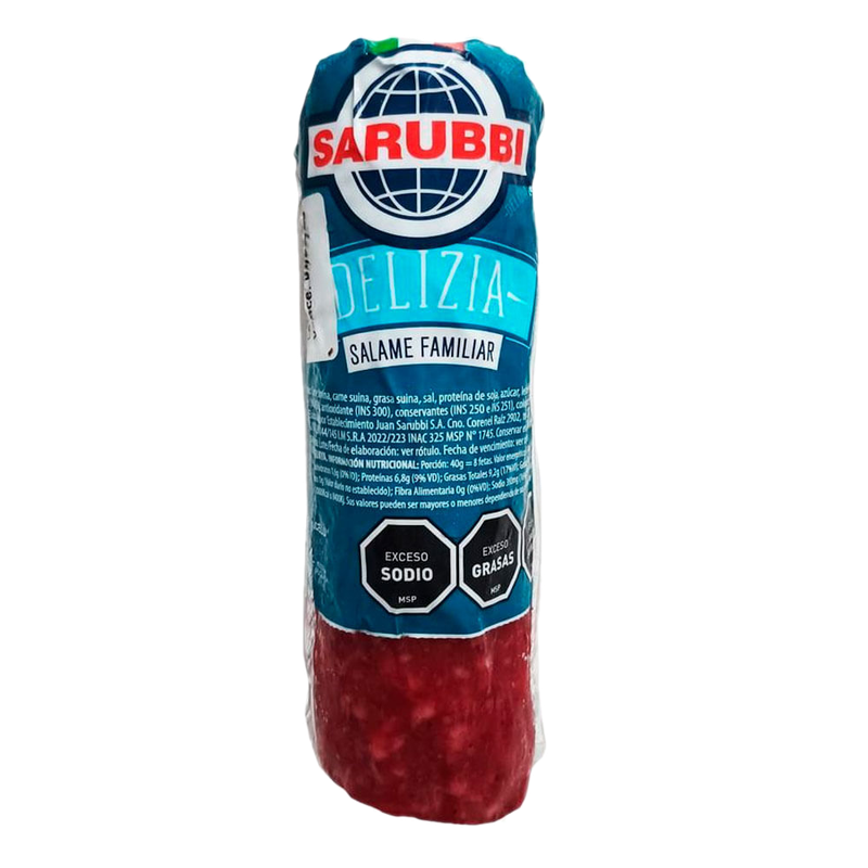 Salame Familiar Delizia Sarubbi Al Vacio