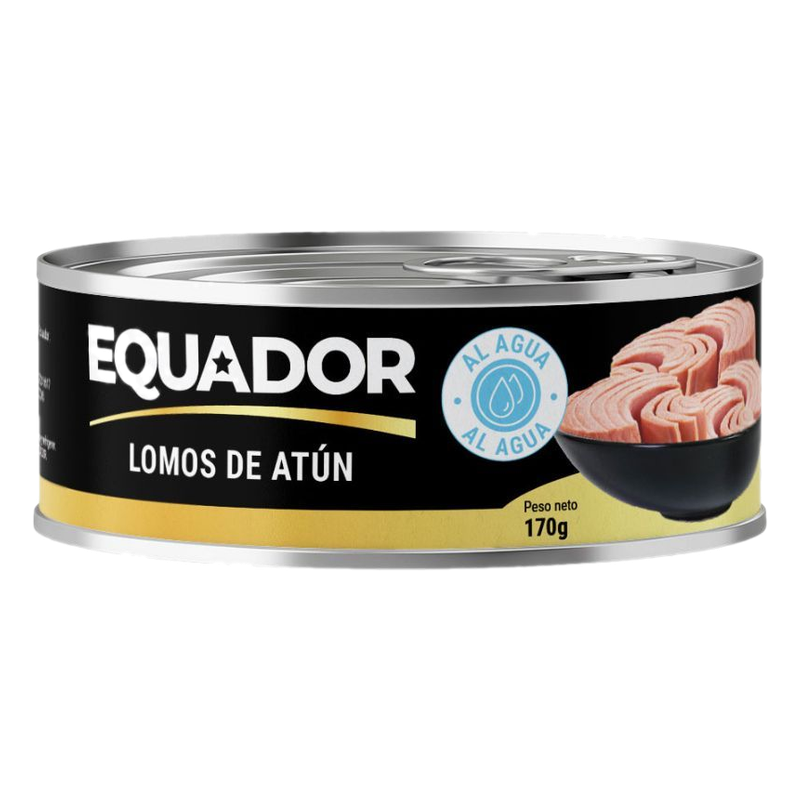 Atún En Lomos En Agua Equador 170 G