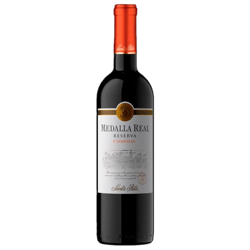 Vino Tinto Carmenere Reserva Medalla Real Santa Rita