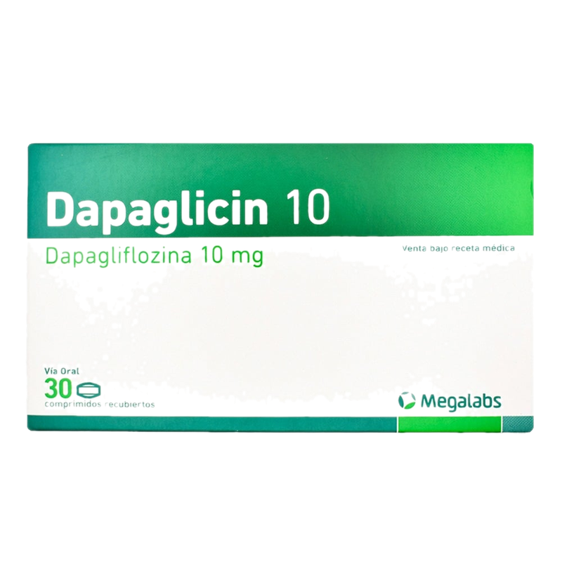 Dapaglicin 10 Mg 30 Comprimidos