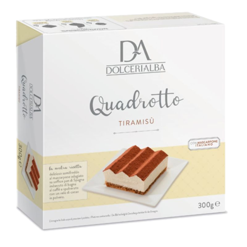 Postre Dolceria Alba Tiramisú 4 Unidades 300 G