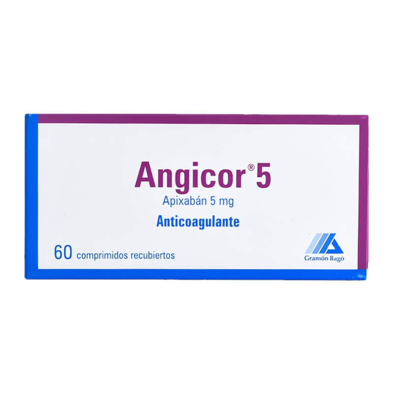 Angicor 5 Mg 60 Comprimidos