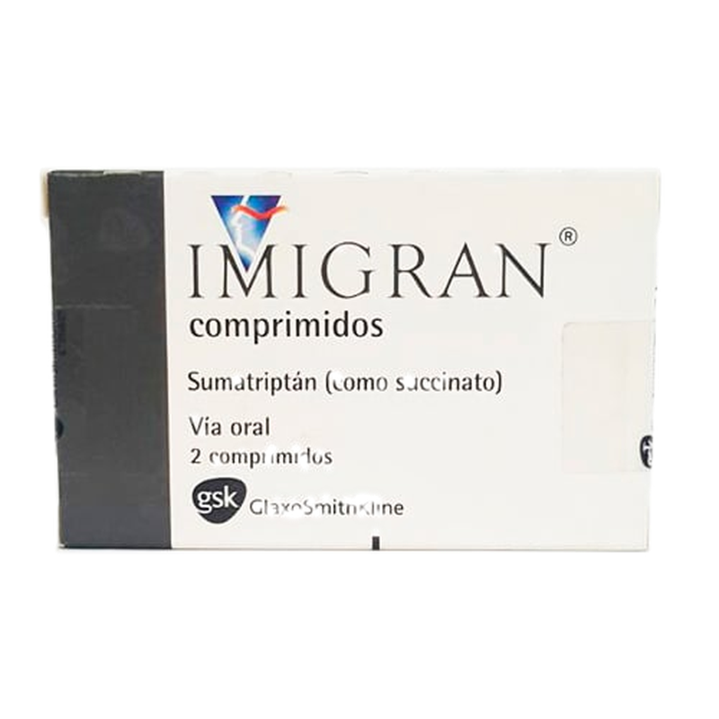 Imigran 100 Mg 2 Comprimidos