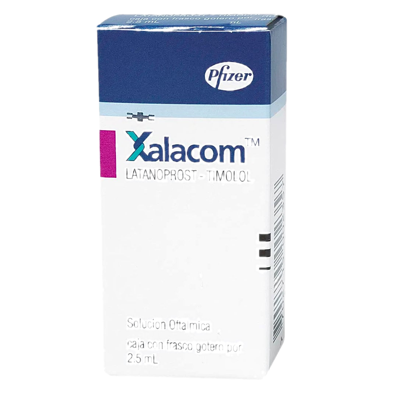 Xalacom Solución Oftálmica 2.5 Ml