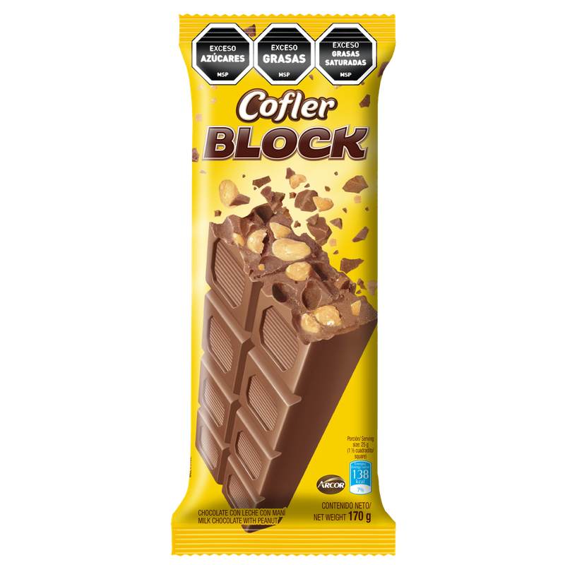 Chocolate Block Cofler 170 G