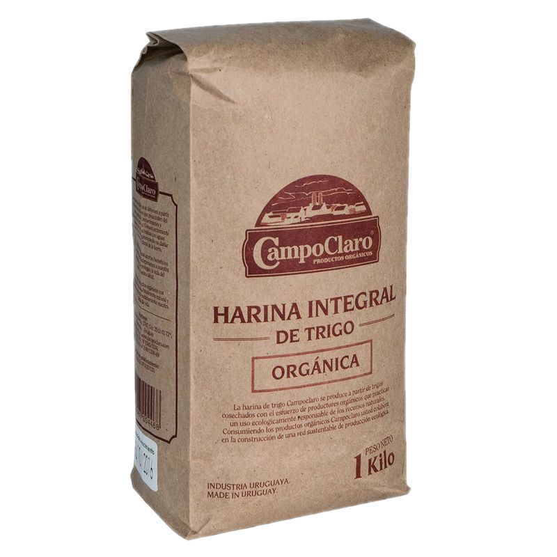 Harina Integral Orgánica Campoclaro 1 Kg