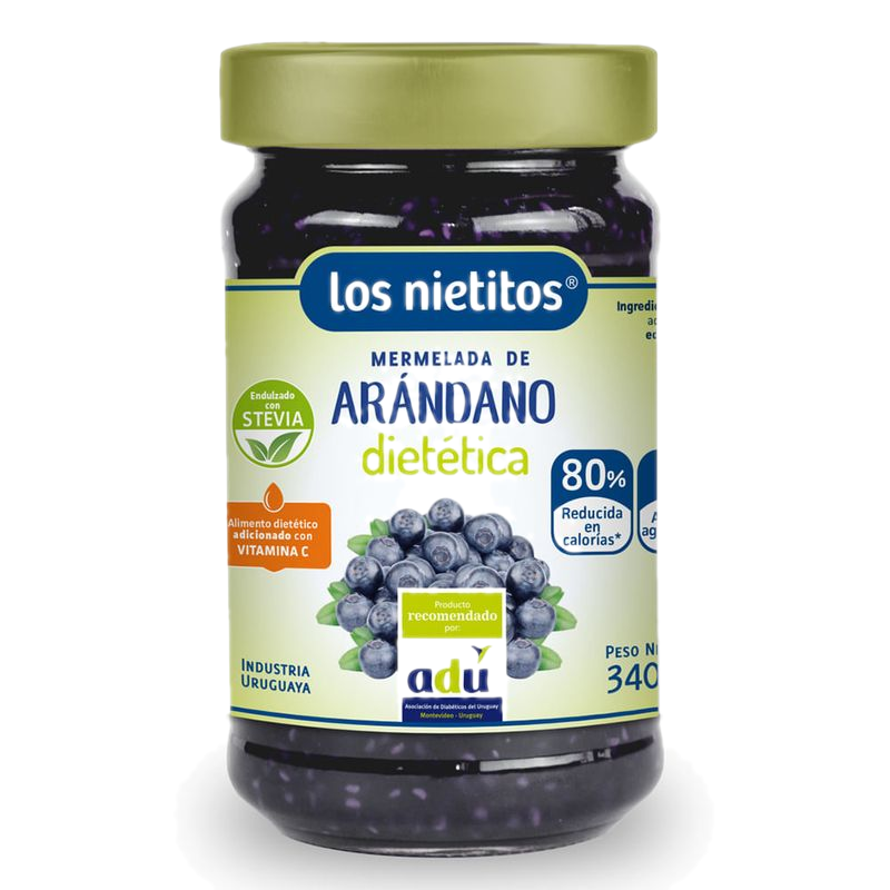 Mermelada Arándanos Cero Los Nietitos 340 G
