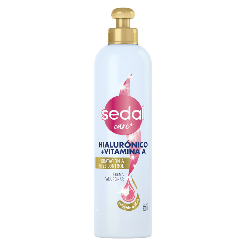 Crema De Peinar Sedal Hialuronico + Vitamina A 300 Ml
