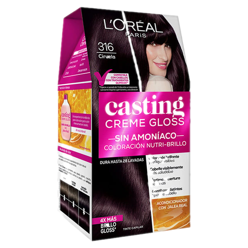 Tinta Casting Creme Gloss N°316 Ciruela