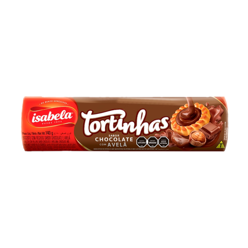 Galletas Isabela Tortitas 140 G Chocolate Y Avellanas