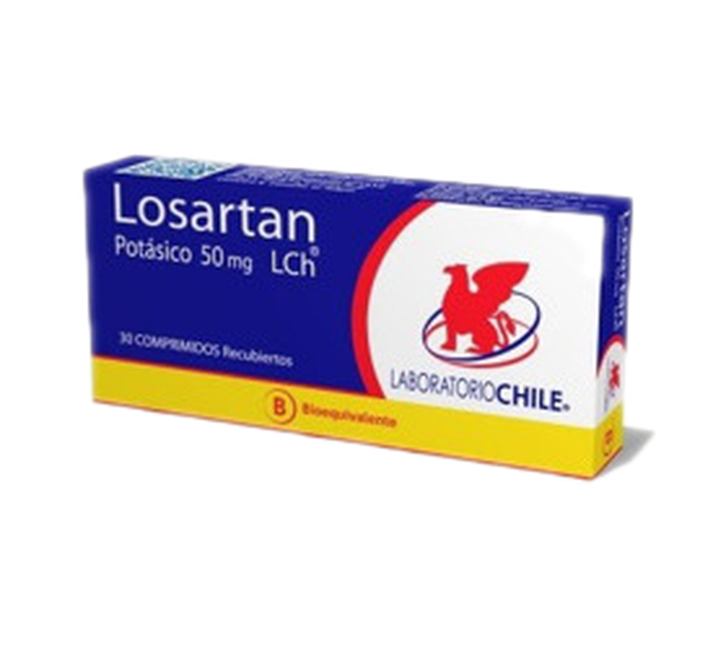 Losartan Potasico Chile 50 Mg [30 Comp.]