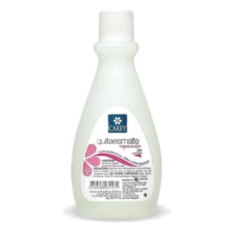 Quita Esmalte Carey Reparador 65 Ml