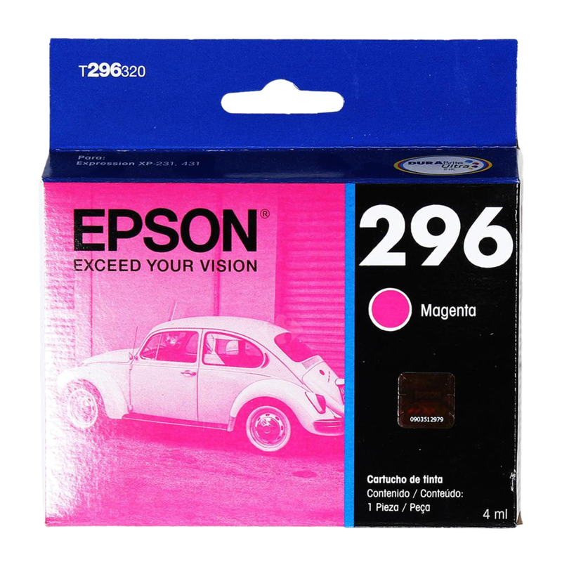 Cartucho Epson T296320 Magenta,xp231 4 Ml