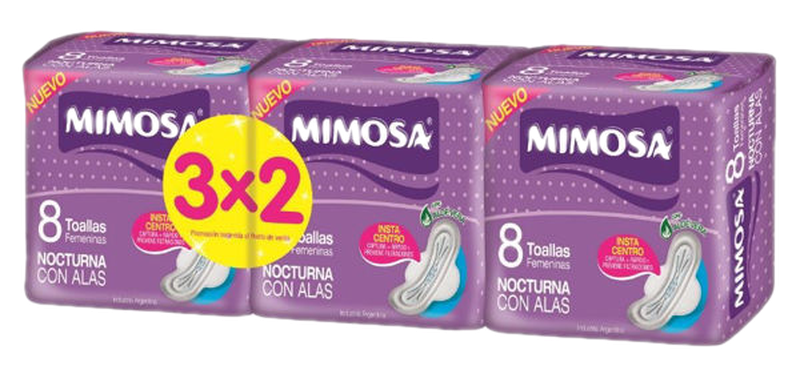 Mimosa Nocturnas 8 Unidades Promo 3 X 2