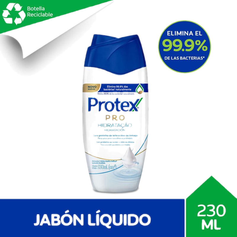 Jabón Líquido Protex Hidratación 230 Ml