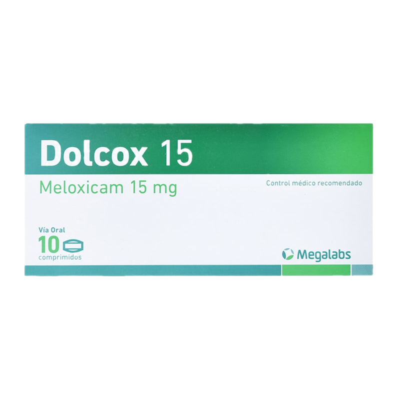 Dolcox 15 Mg 10 Comprimidos