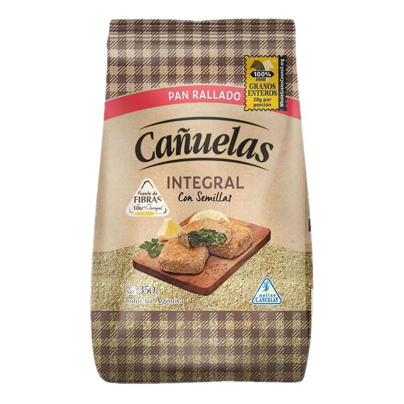 Pan Rallado Integral Cañuelas 350 G