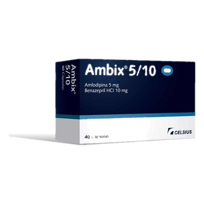 Ambix 5/10 Mg X 40 Cápsulas