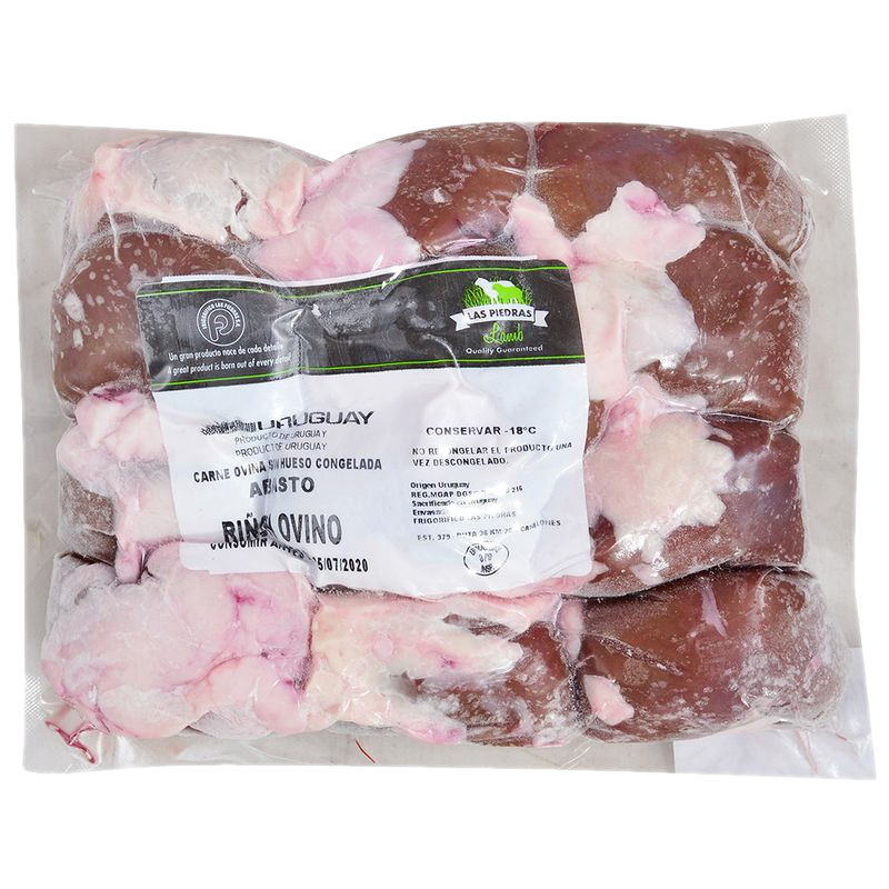 Riñón Ovino Congelado Las Piedras Al Vacío 1 Kg