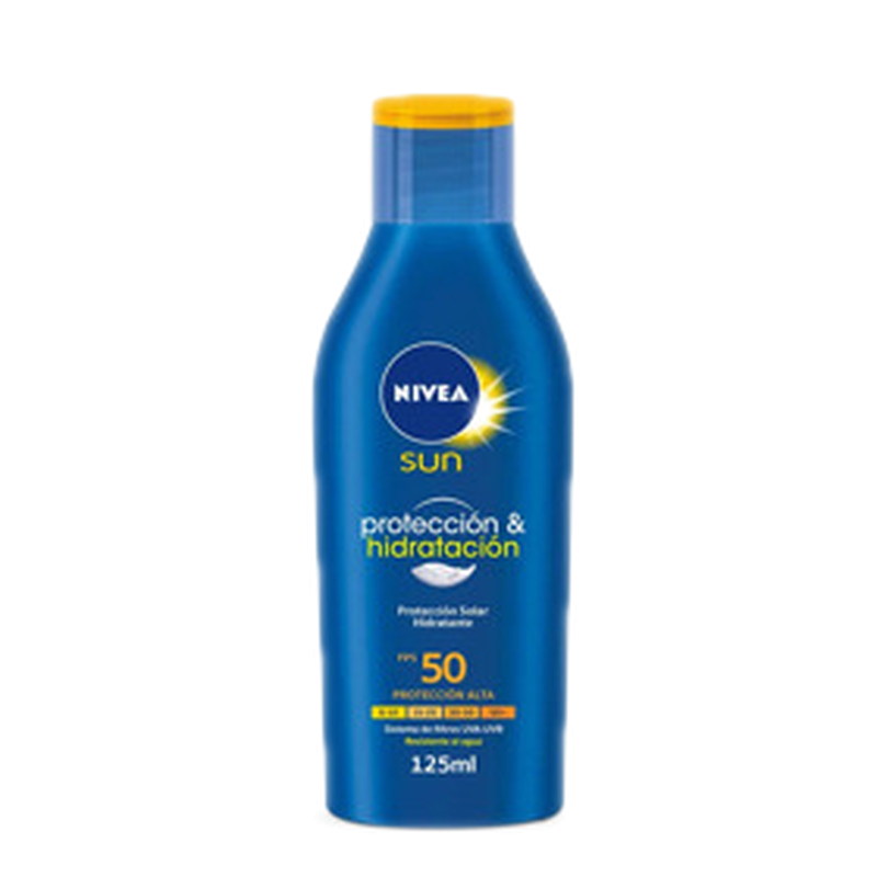 Nivea Sun Protect & Hidrate Locion 50 Fps [125 Ml]